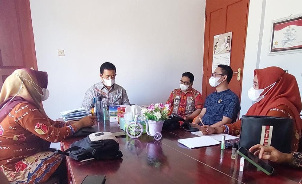 Wujudkan Akurasi Data Pemilih, Bawaslu Bantaeng  Koordinasi dengan Disdukcapil