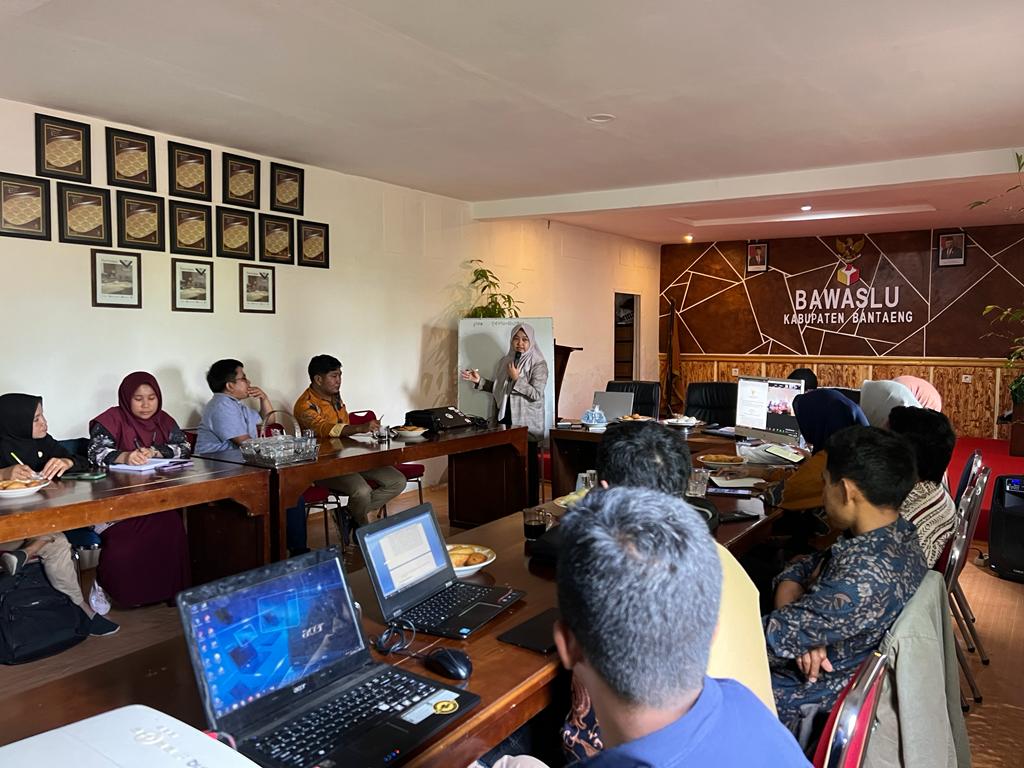 Bawaslu Bantaeng Selenggarakan Rapat Koordinasi Pengawasan Pemungutan dan Penghitungan Suara serta Identifikasi TPS Rawan