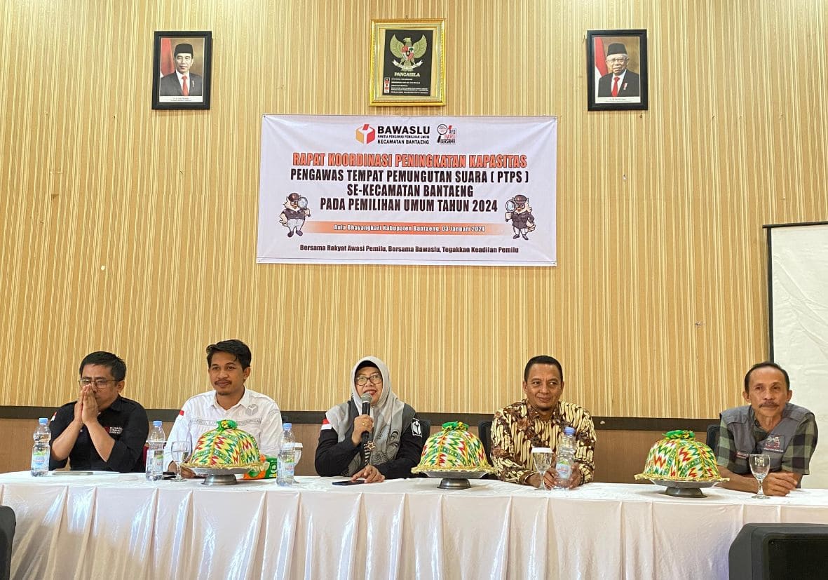 Ningsih Dalam Sambutannya Mengajak Seluruh PTPS Untuk Bersikap Berani