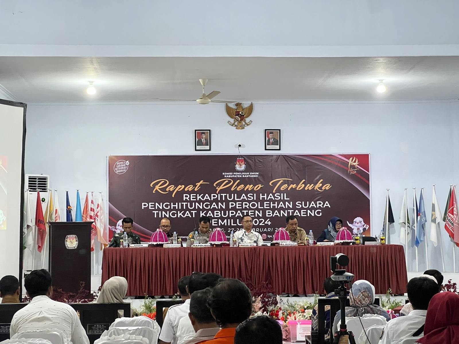 Rapat Pleno Terbuka, Bawaslu Bantaeng Tegaskan Tidak Ada Perbedaan Data