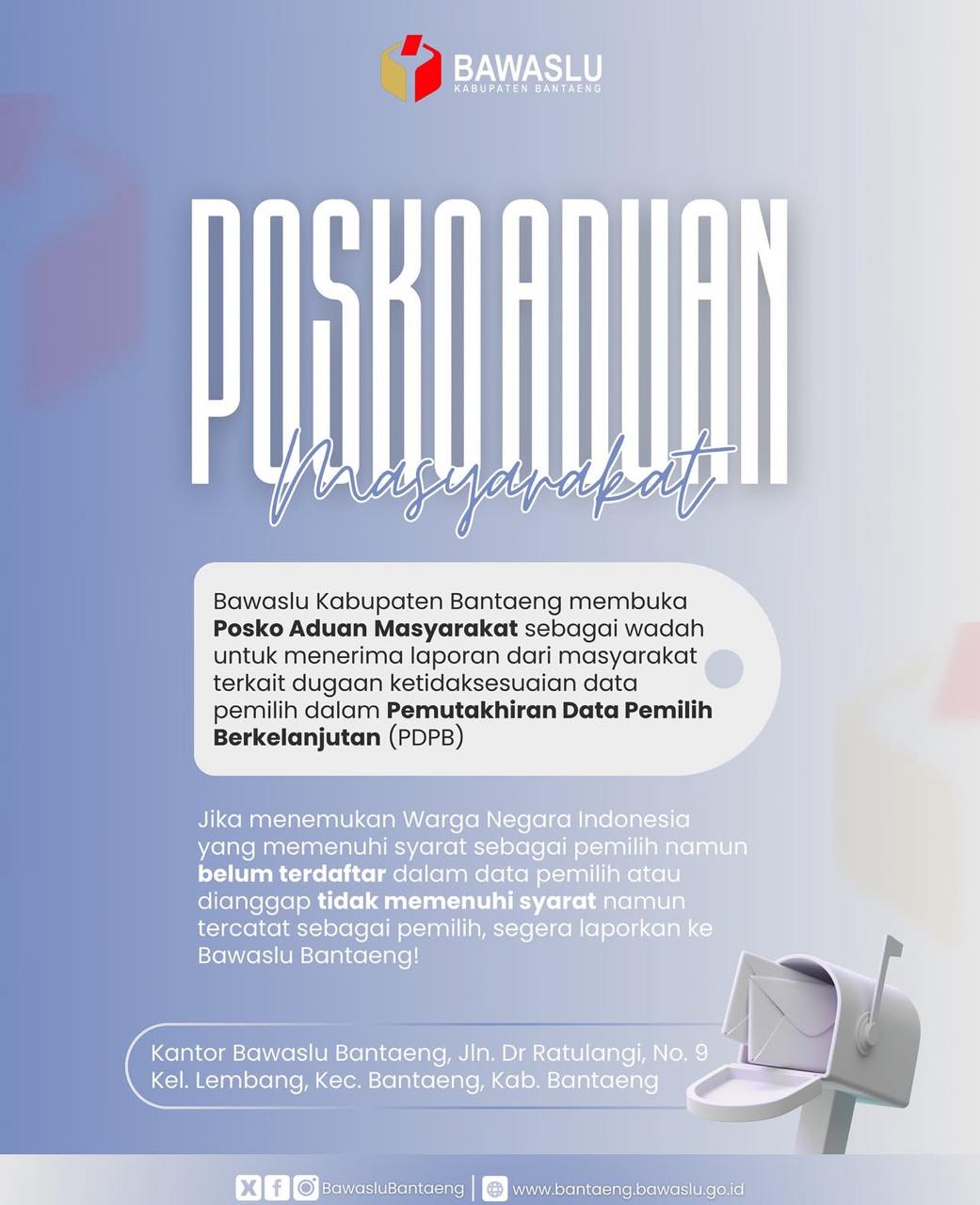 posko aduan