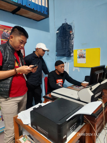 kordiv p3s bersama timfas mengawasi