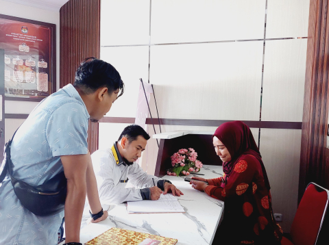 Pengawasan persiapan pendaftaran calon
