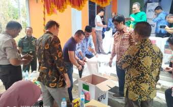 pengosongan kotak suara eks pemilu 2019