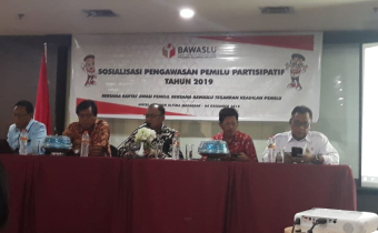 sosialisasi pengawasan pemilu partisipatif tahun 2019