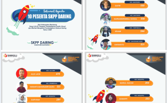 Peserta SKPP Daring dari Kabupaten Bantaeng dinyatakan Lulus