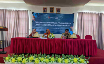 PASTIKAN KESIAPAN PANWASLU KECAMATAN, BAWASLU KAB. BANTAENG GELAR FASILITASI PENANGANAN PELANGGARAN PENYELENGGARAAN TAHAPAN PEMILU