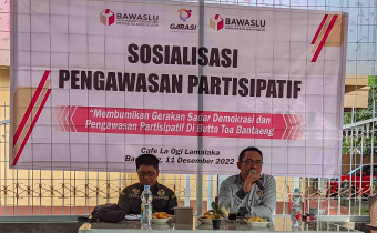 Muhammad Saleh : Kader SKPP Harus Mampu Menjadi Aktor Penggerak dalam Pengawasan Partisipatif