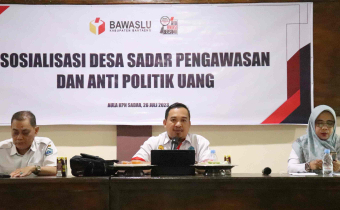 Antisipasi Politik Uang, Bawaslu Bantaeng gelar Sosialisasi Desa sadar Pengawasan