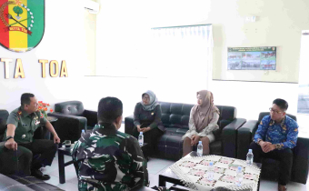 Sinergi untuk Demokrasi, Bawaslu Audiensi dengan Dandim 1410 Bantaeng