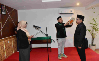 Bawaslu Bantaeng melantik Pengganti Antar Waktu Panwaslu Kecamatan Bantaeng