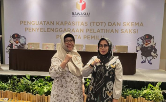 Bawaslu Bantaeng Hadiri Training of Trainer (TOT) Bawaslu Sulsel