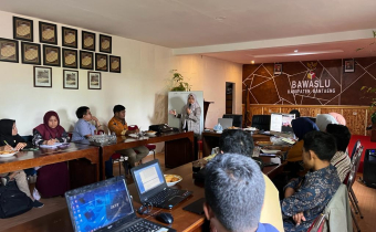 Bawaslu Bantaeng Selenggarakan Rapat Koordinasi Pengawasan Pemungutan dan Penghitungan Suara serta Identifikasi TPS Rawan