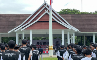Masa Tenang Tiba, Bawaslu Bantaeng Gelar Apel Siaga